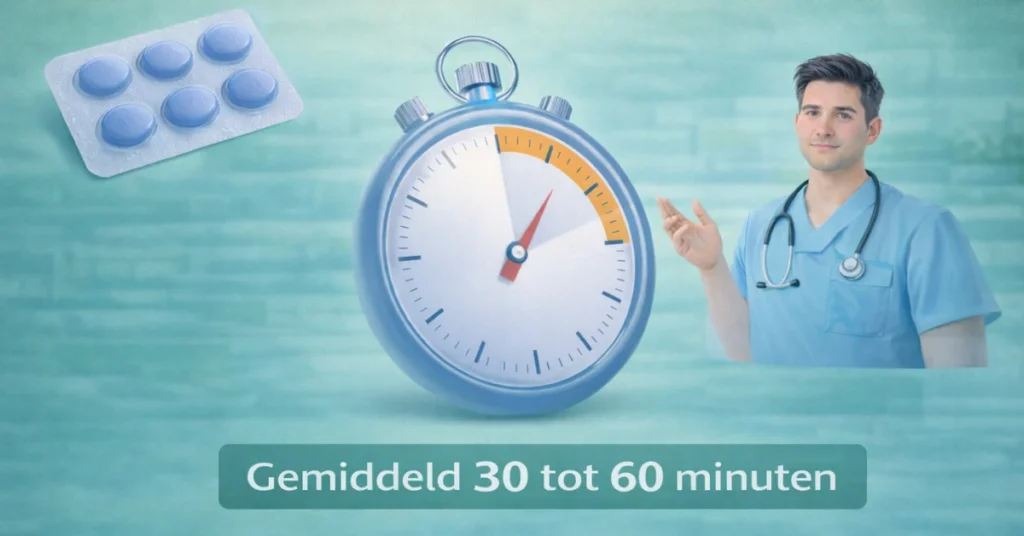 Hoe snel werkt Kamagra met uitleg van effecttijd van 30 tot 60 minuten