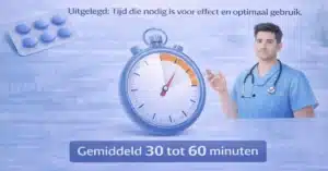 Hoe snel werkt Kamagra met uitleg van effecttijd van 30 tot 60 minuten