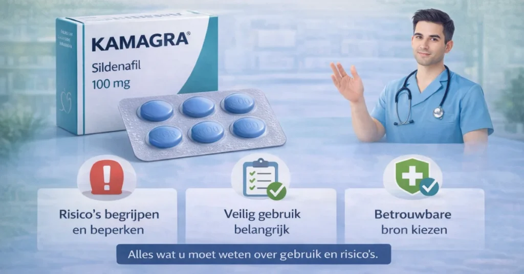 Kamagra veiligheid uitgelegd met focus op risico's veilig gebruik en betrouwbare bronnen